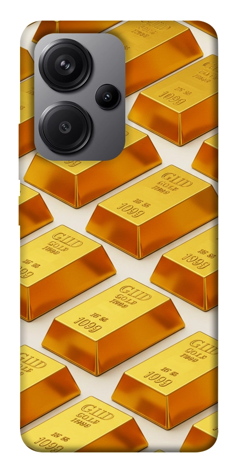 Чехол Gold bars для Xiaomi Redmi Note 13 Pro+