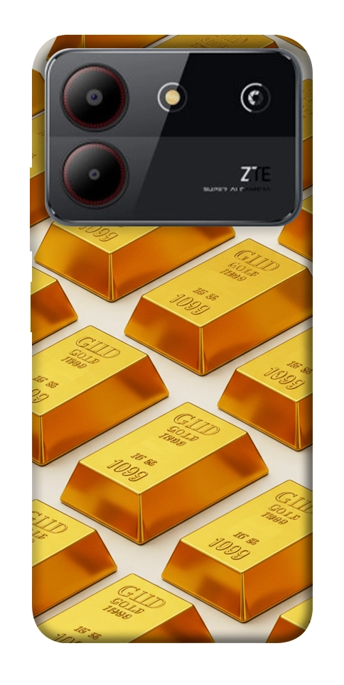 Чохол Gold bars для ZTE Blade A54 4G