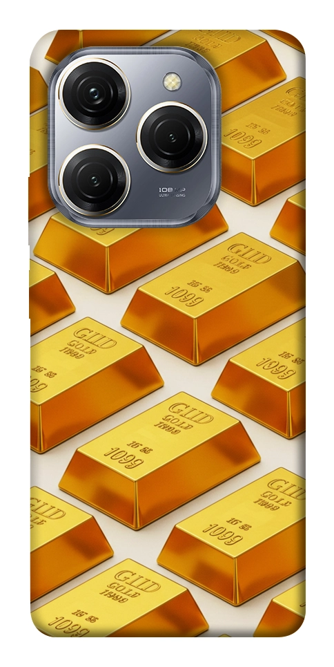 Чохол Gold bars для TECNO Spark 20 Pro