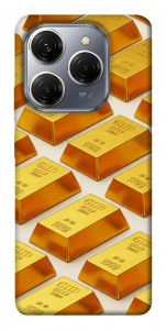 Чехол Gold bars для TECNO Spark 20 Pro