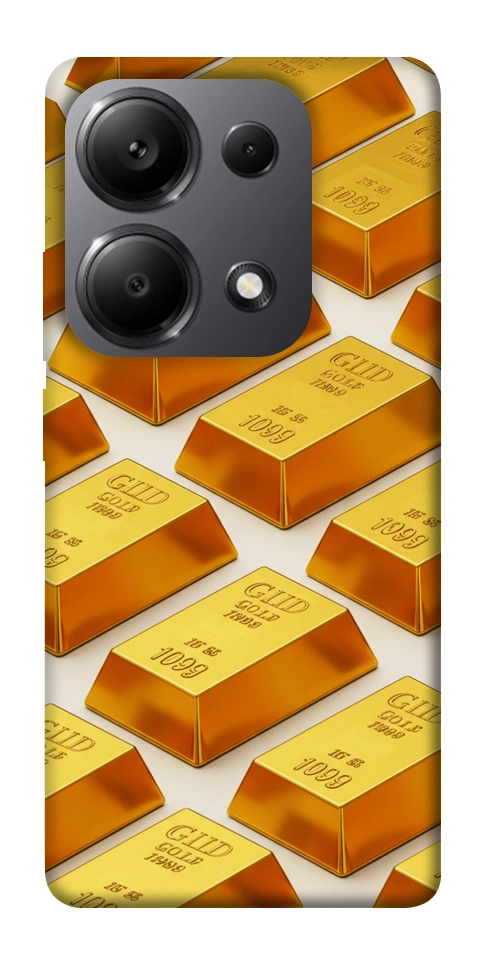 Чехол Gold bars для Xiaomi Redmi Note 13 Pro 5G