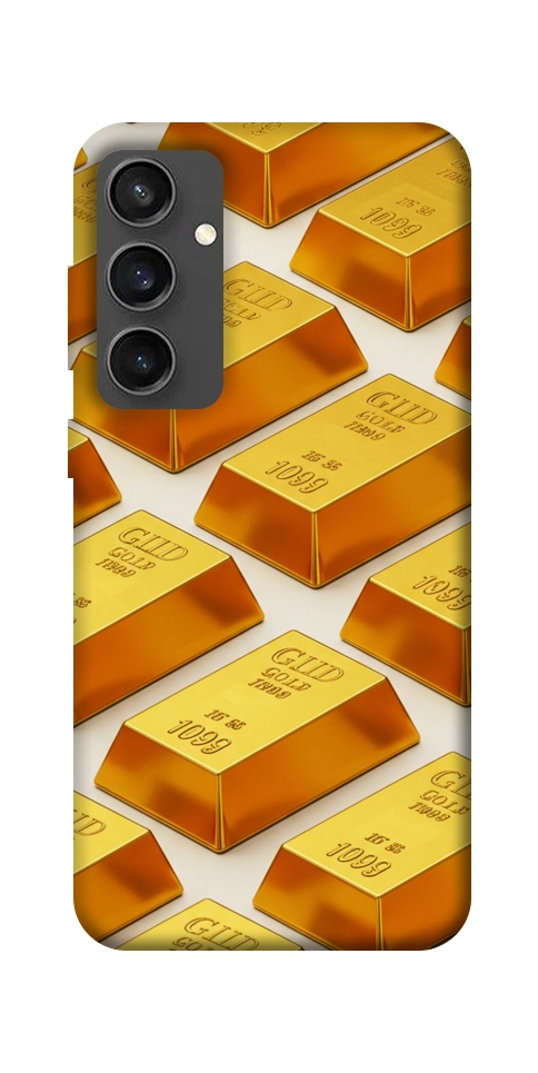 Чехол Gold bars для Galaxy S24 FE