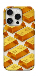 Чехол Gold bars для iPhone 16 Pro