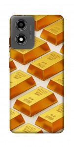 Чехол Gold bars для Motorola Moto E14