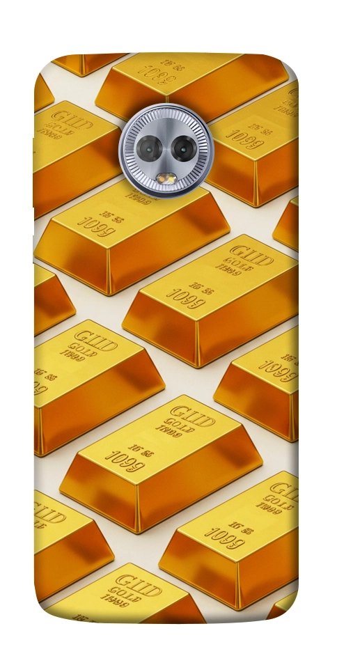 Чохол Gold bars для Motorola Moto G6 Plus