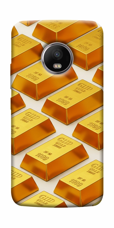 Чохол Gold bars для Motorola Moto G5S