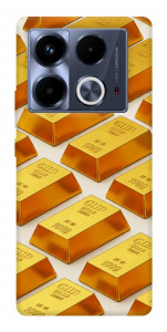 Чехол Gold bars для Infinix Note 40 4G
