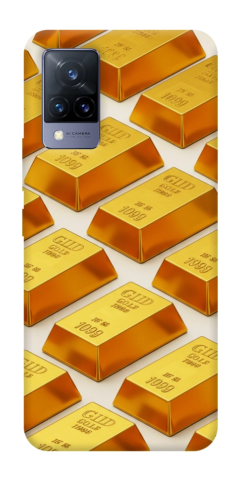 Чехол Gold bars для Vivo V21