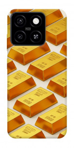 Чехол Gold bars для ZTE Blade A55 4G
