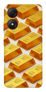 Чохол Gold bars для ZTE Blade A34 4G