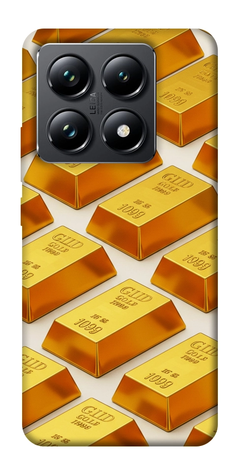 Чехол Gold bars для Xiaomi 14T Pro