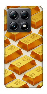 Чехол Gold bars для Xiaomi 14T Pro