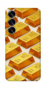 Чехол Gold bars для Galaxy S25+