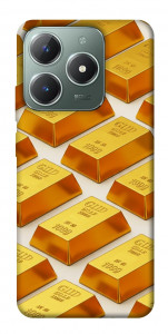 Чохол Gold bars для Realme C61