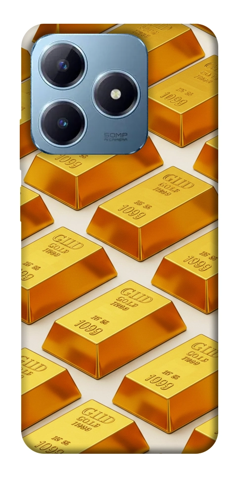 Чохол Gold bars для Realme C63 4G