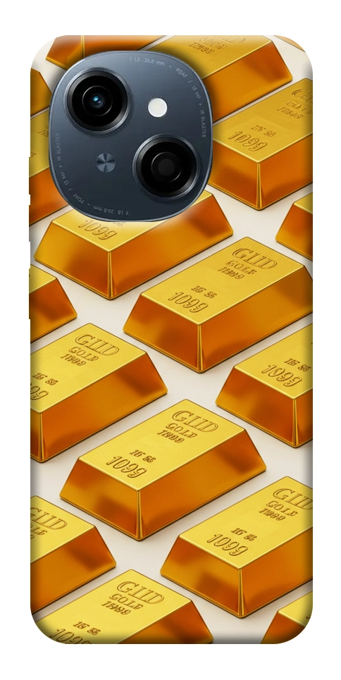 Чехол Gold bars для TECNO Spark Go 1 (KL4)