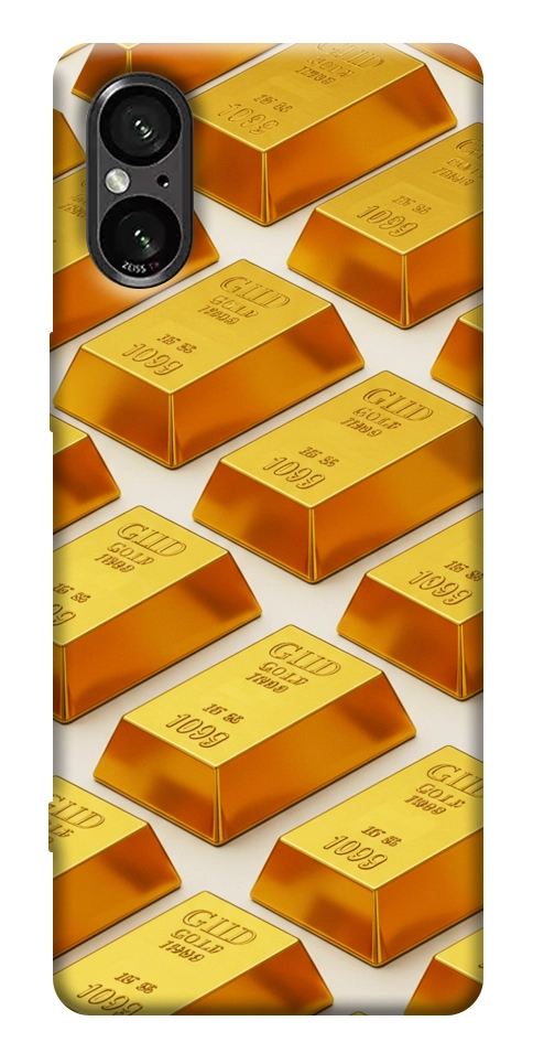 Чохол Gold bars для Sony Xperia 5 V