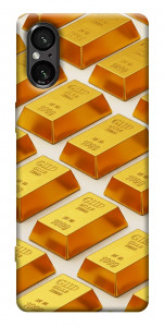 Чохол Gold bars для Sony Xperia 5 V