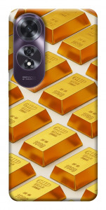 Чохол Gold bars для Oppo A60 4G