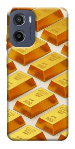 Чохол Gold bars для Motorola Moto G05