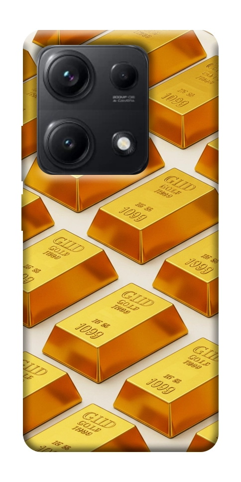 Чехол Gold bars для Xiaomi Redmi Note 14S