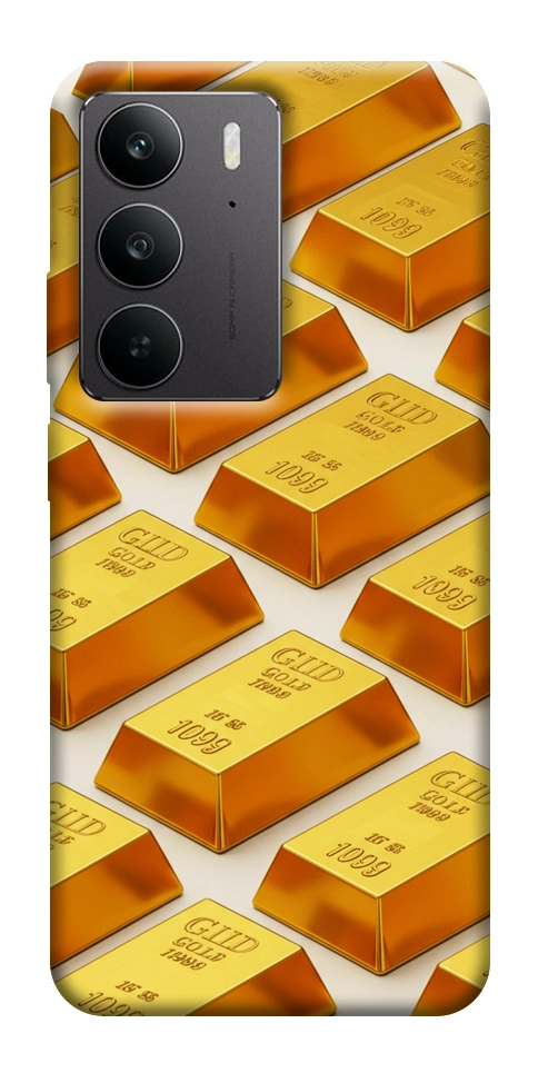 Чохол Gold bars для Realme C75