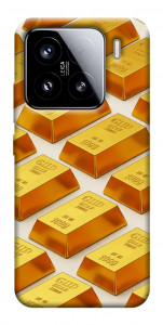 Чехол Gold bars для Xiaomi 15