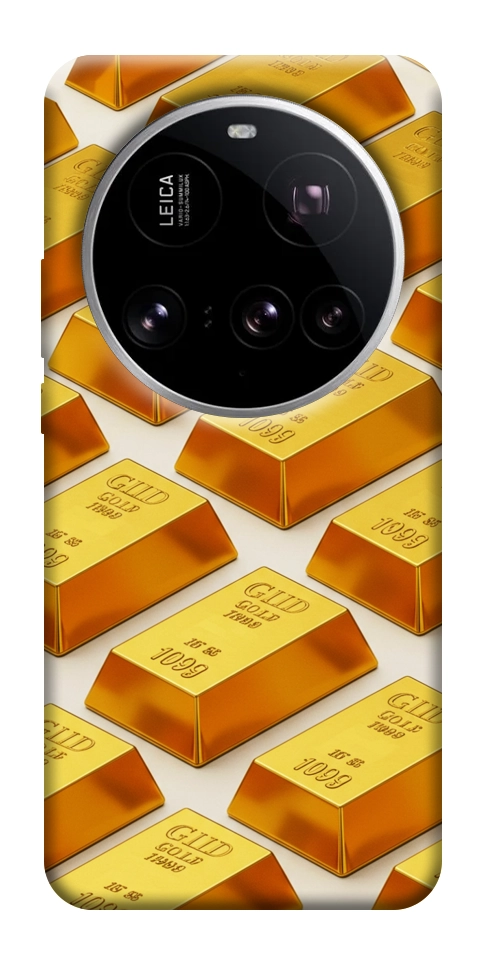 Чехол Gold bars для Xiaomi 15 Ultra