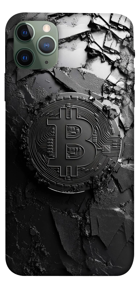 Чехол Dark bitcoin для iPhone 11 Pro Max