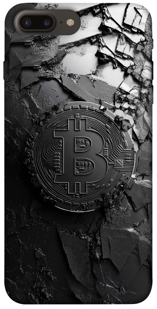 Чохол Dark bitcoin для iPhone 7 Plus