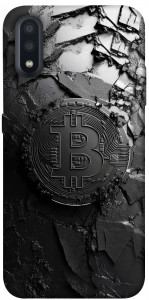 Чехол Dark bitcoin для Galaxy A01