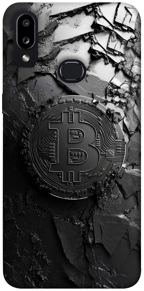Чехол Dark bitcoin для Galaxy A10s (2019)