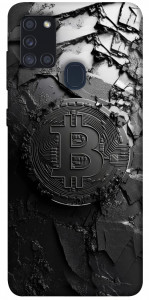 Чехол Dark bitcoin для Galaxy A21s (2020)