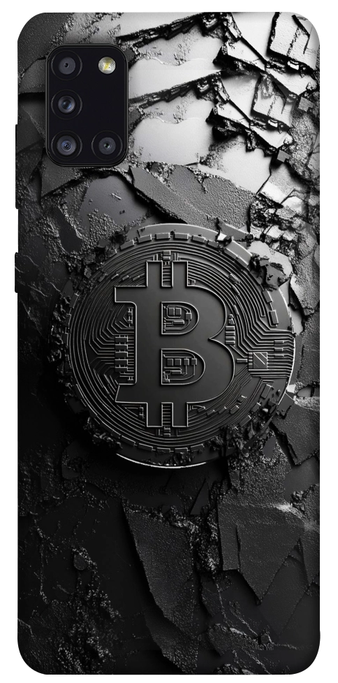 Чехол Dark bitcoin для Galaxy A31 (2020)