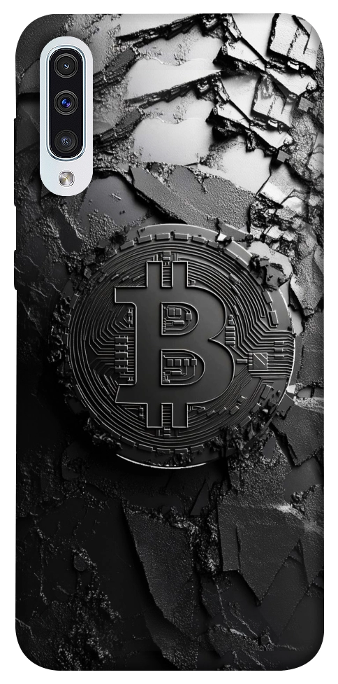 Чохол Dark bitcoin для Galaxy A50 (2019)