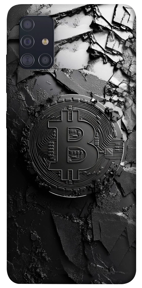 Чохол Dark bitcoin для Galaxy A51 (2020)