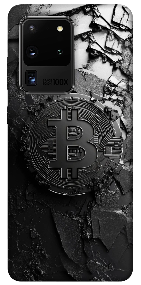 Чохол Dark bitcoin для Galaxy S20 Ultra (2020)