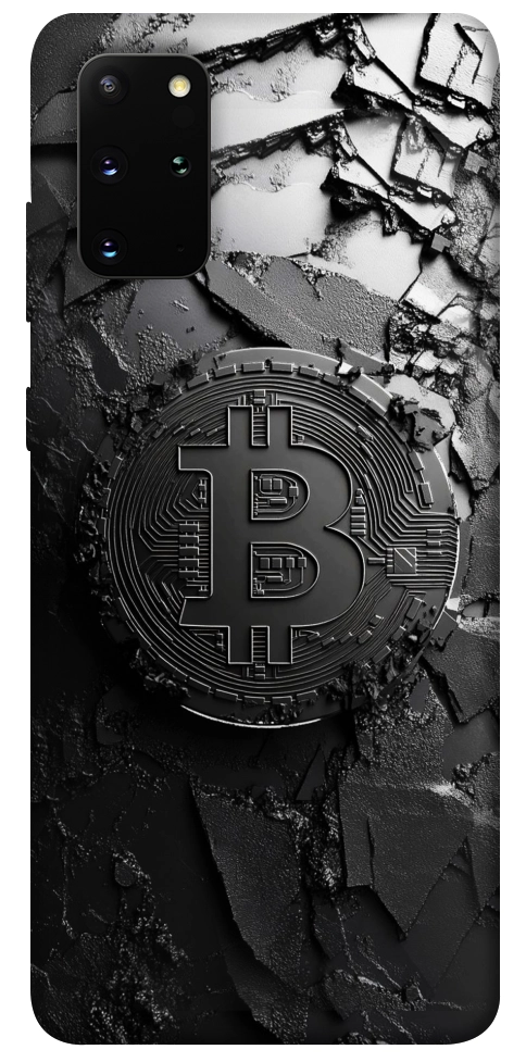 Чохол Dark bitcoin для Galaxy S20 Plus (2020)