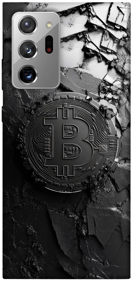Чохол Dark bitcoin для Galaxy Note 20 Ultra