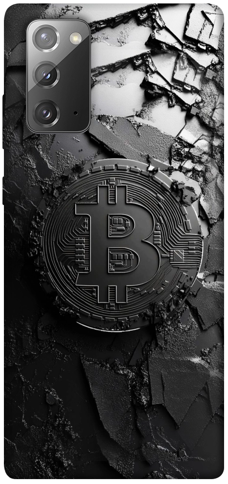 Чехол Dark bitcoin для Galaxy Note 20