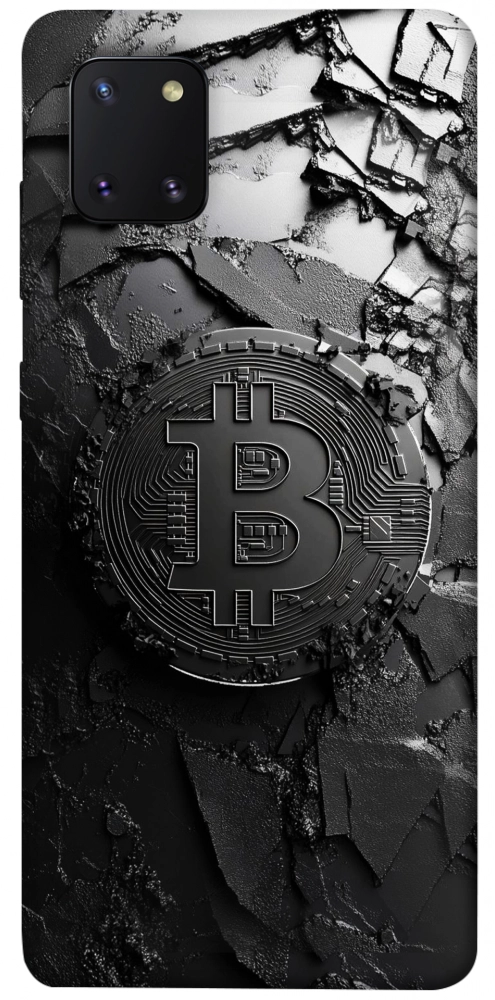 Чехол Dark bitcoin для Galaxy Note 10 Lite (2020)