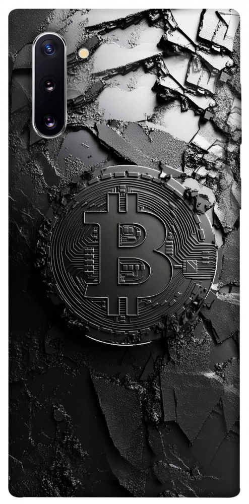 Чехол Dark bitcoin для Galaxy Note 10 (2019)