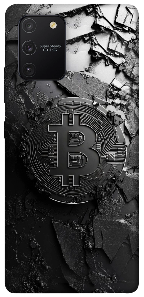 Чехол Dark bitcoin для Galaxy S10 Lite (2020)