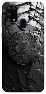 Чехол Dark bitcoin для Galaxy M31 (2020)