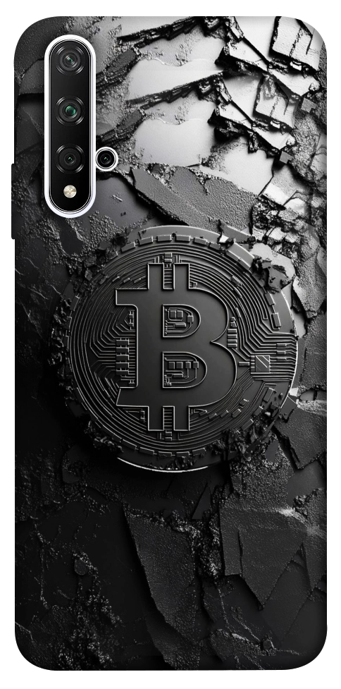 Чехол Dark bitcoin для Huawei Honor 20