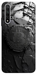 Чохол Dark bitcoin для Huawei Honor 20