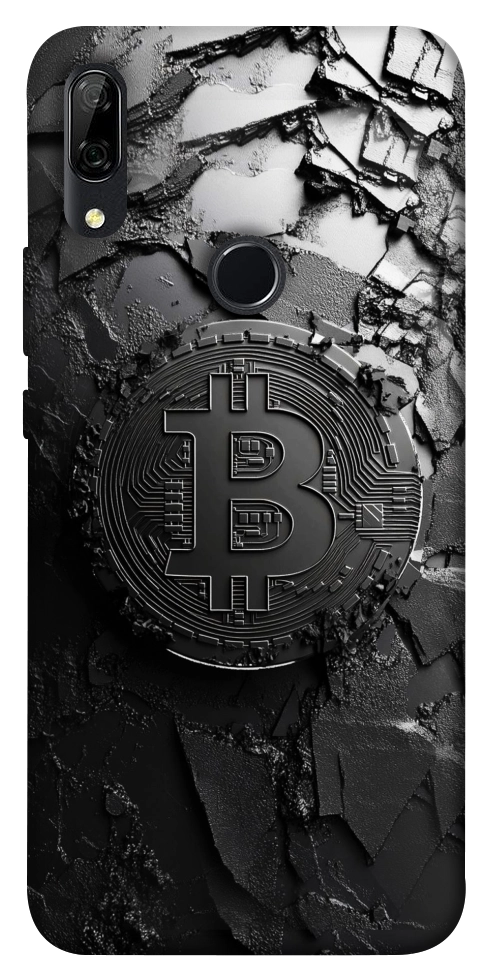 Чохол Dark bitcoin для Huawei P Smart Z