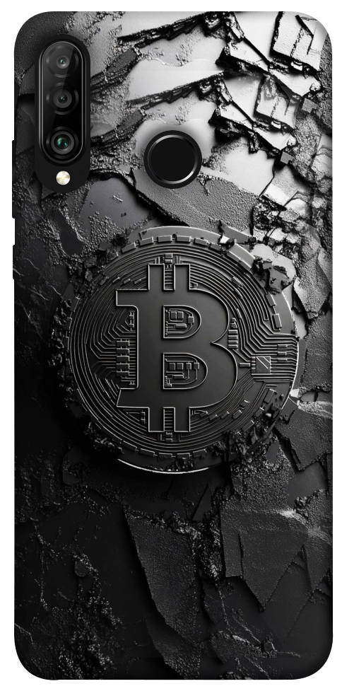 Чохол Dark bitcoin для Huawei P30 Lite