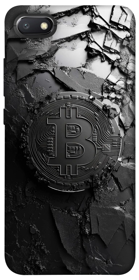 Чохол Dark bitcoin для Xiaomi Redmi 6A