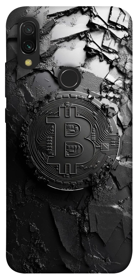 Чехол Dark bitcoin для Xiaomi Redmi 7